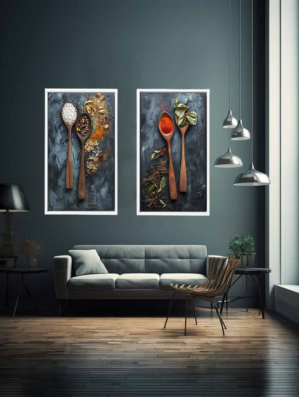 Herbs Spices Panel Art