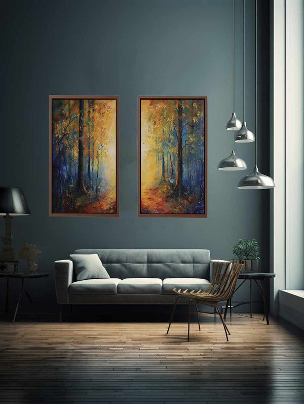 Forest  Panel Art set