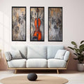 3 Panel Violin Music  Art  Painting