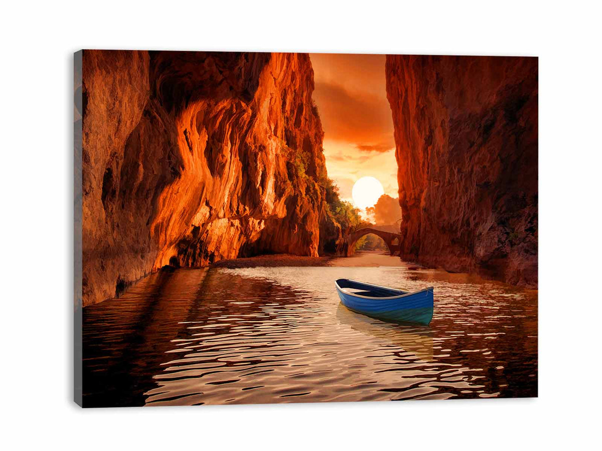 Sunset Beach   Cave Painting
