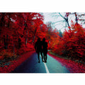 Couple Walk Painting