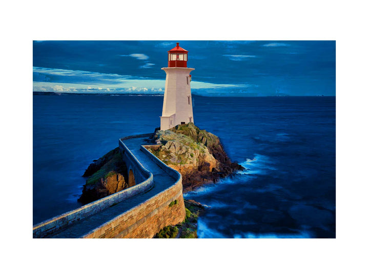 Pathway to Lighthouse Painting 