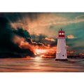 Vinatge Lighthouse Painting 2
