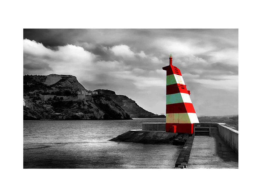 Lighthouse Landscape Painting