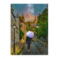 Paris Street Walk Painting