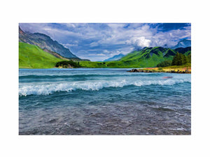 Mountain River Painting