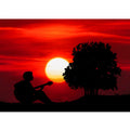 Sunset Music  Painting