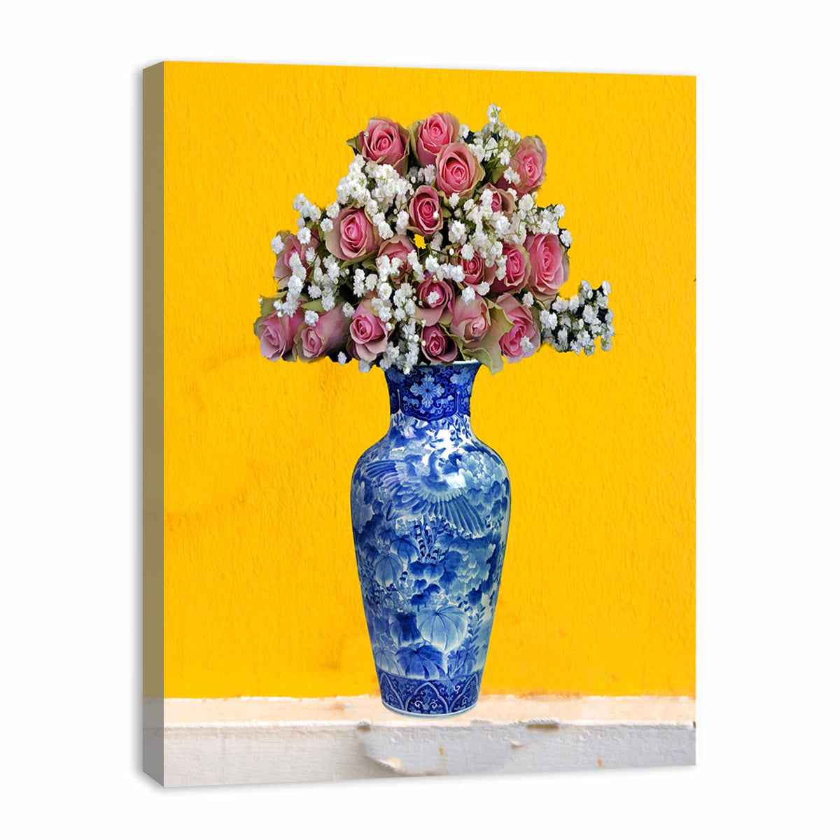 Blue Vase Painting