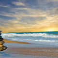 Stacking Stones Painting