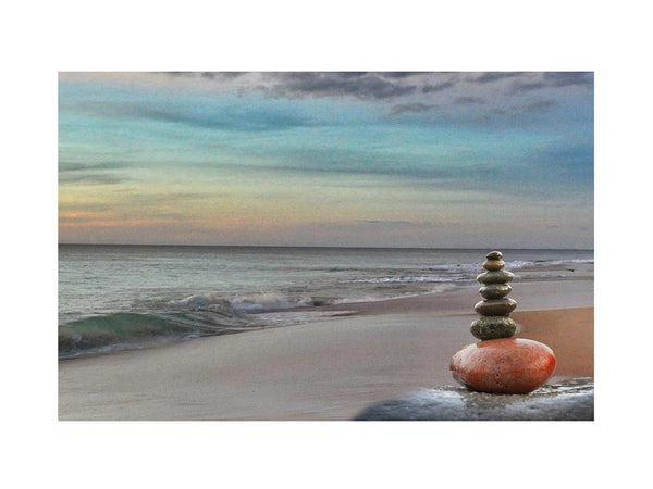 Beach Stackingstone Painting