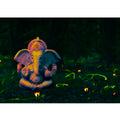 Ganesha Flower Painting