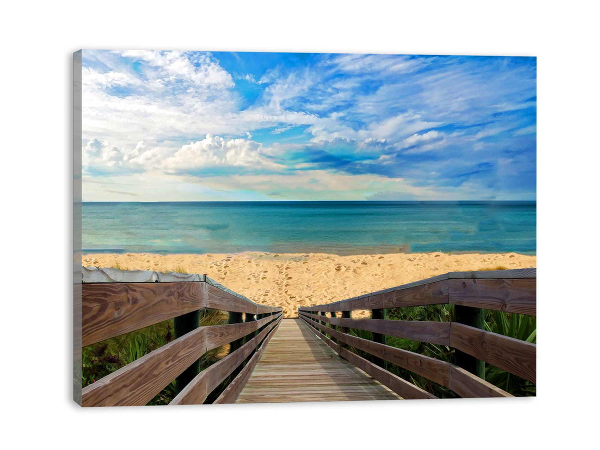 Beach Sea Painting
