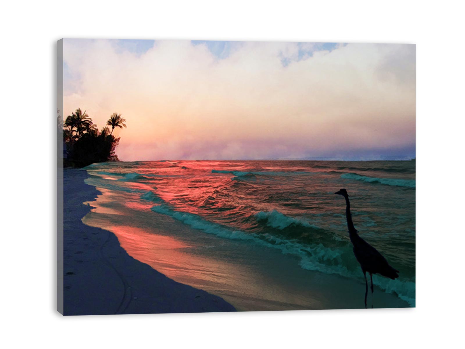 Herons Florida Painting