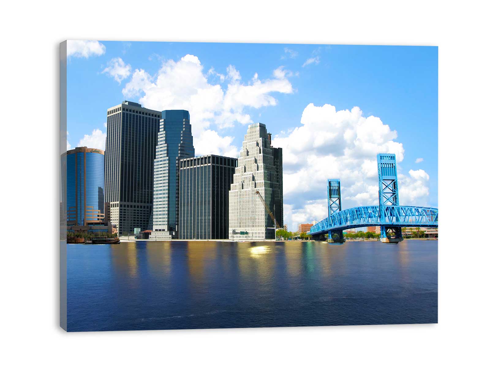 Florida Skyline Painting