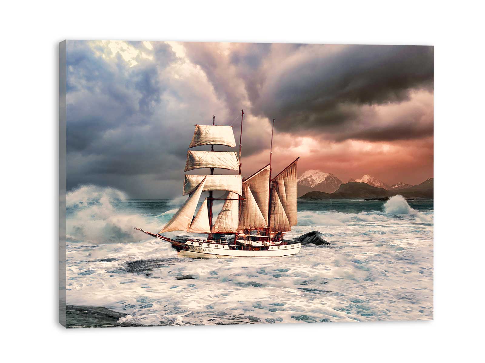 Stormship Painting