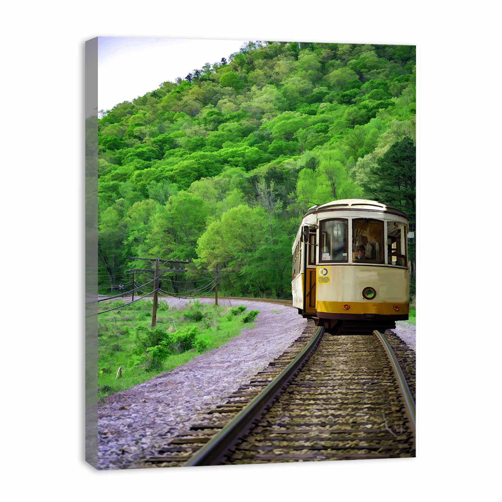 Monsoon Tram Painting