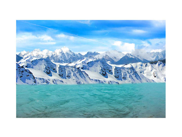 Mountain Lake  Painting