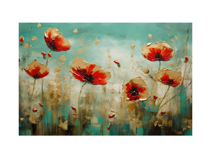 Poppies Floral Painting
