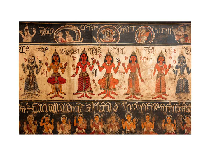 Hindu Script Painting