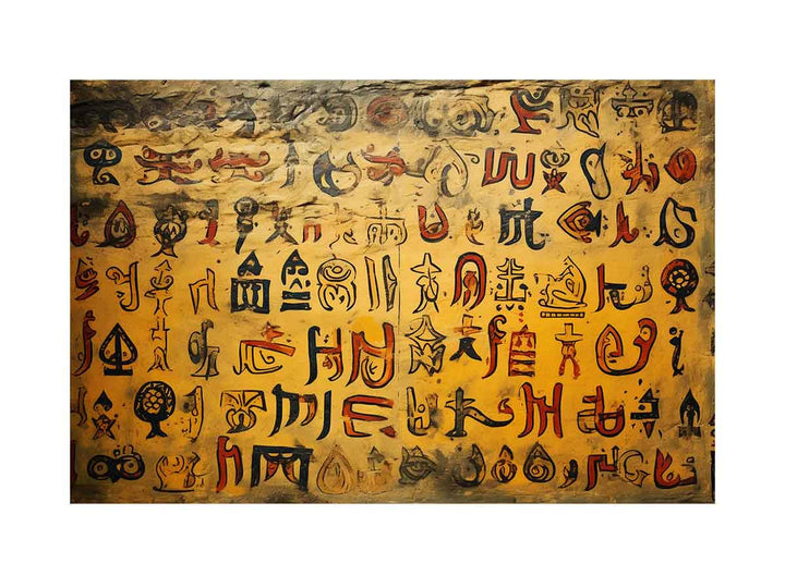 Ancient Scripts Poster