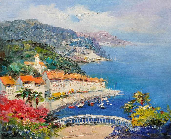 Knife Hill Art Mediterranean Painting