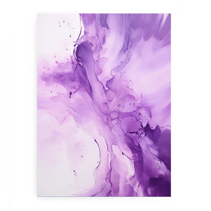Abstract Purple Painting